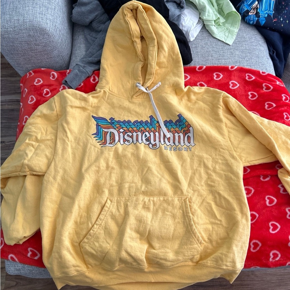 Disneyland Yellow Hoodie